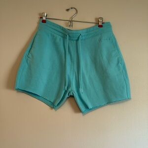 HOLLISTER BLUE SHORTS, size medium, soft & comfortable